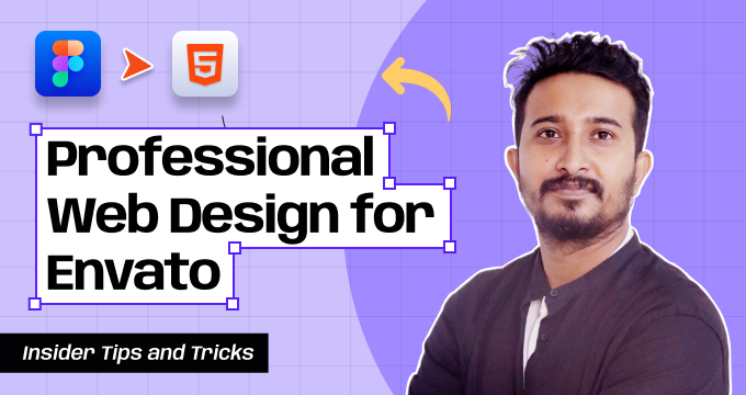 Professional Web Design for Envato – Figma to HTML